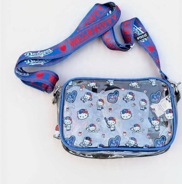 Los Angeles Dodgers Hello Kitty® Clear Crossbody Bag