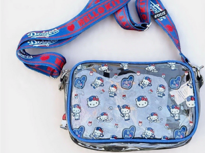 Los Angeles Dodgers Hello Kitty® Clear Crossbody Bag
