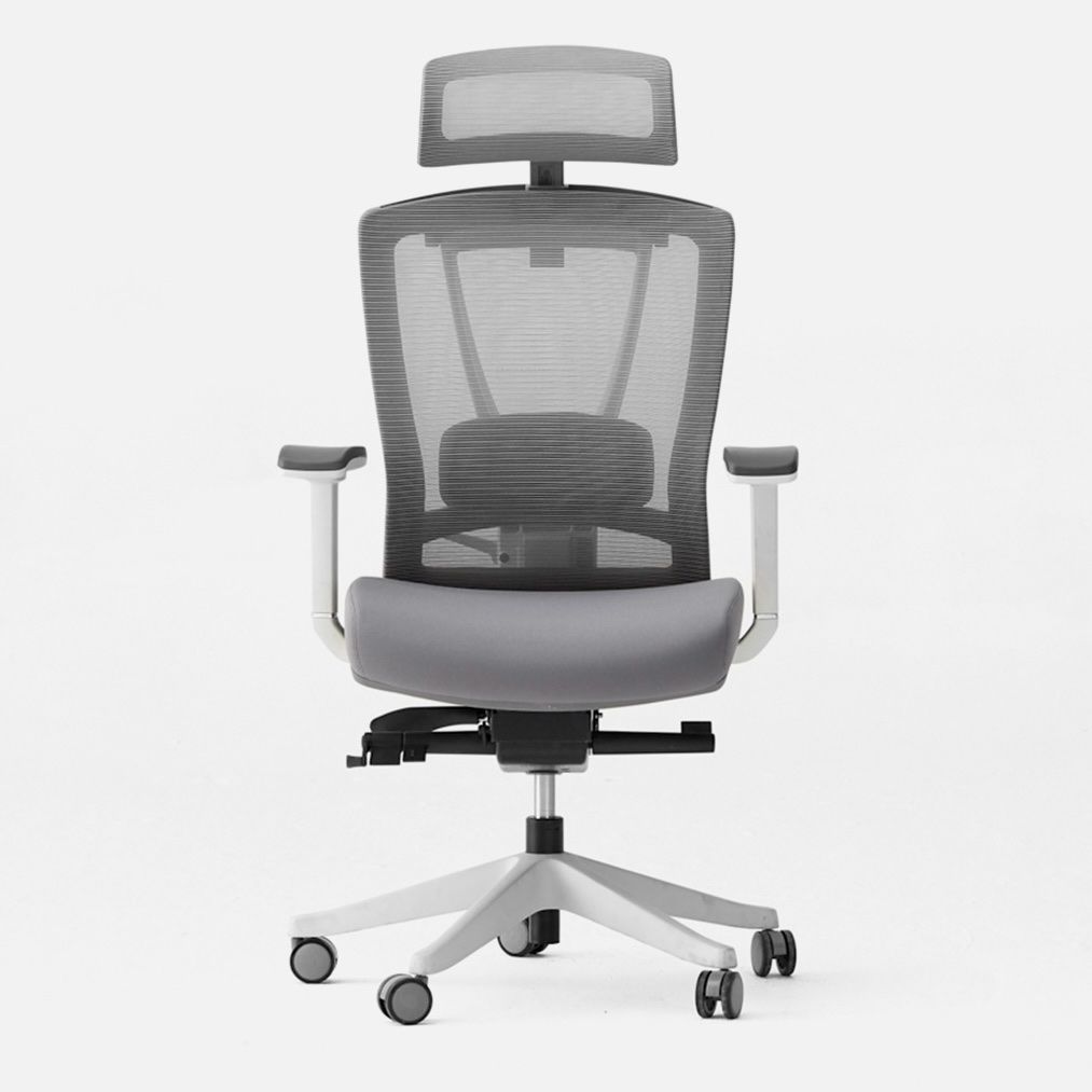 Autonomous ErgoChair Pro Office Chair | Ergonomic Mesh with Headrest and Lumbar Support in Grey
