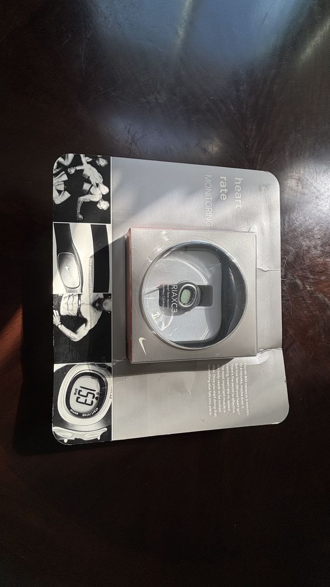 Nike Triax C3 Heart Rate Monitor - a vintage Nike+ era fitness watch with chest strap.