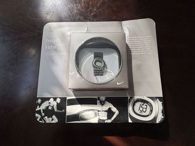 Nike Triax C3 Heart Rate Monitor - a vintage Nike+ era fitness watch with chest strap.