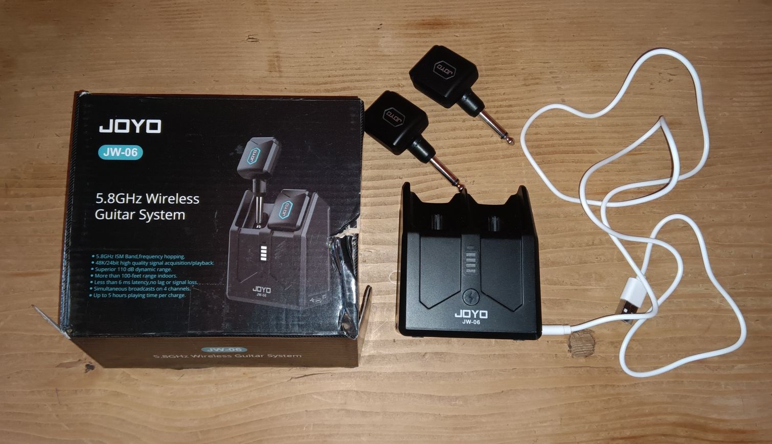 JOYO JW-06 5.8HGz Wireless Guitar System - Free
