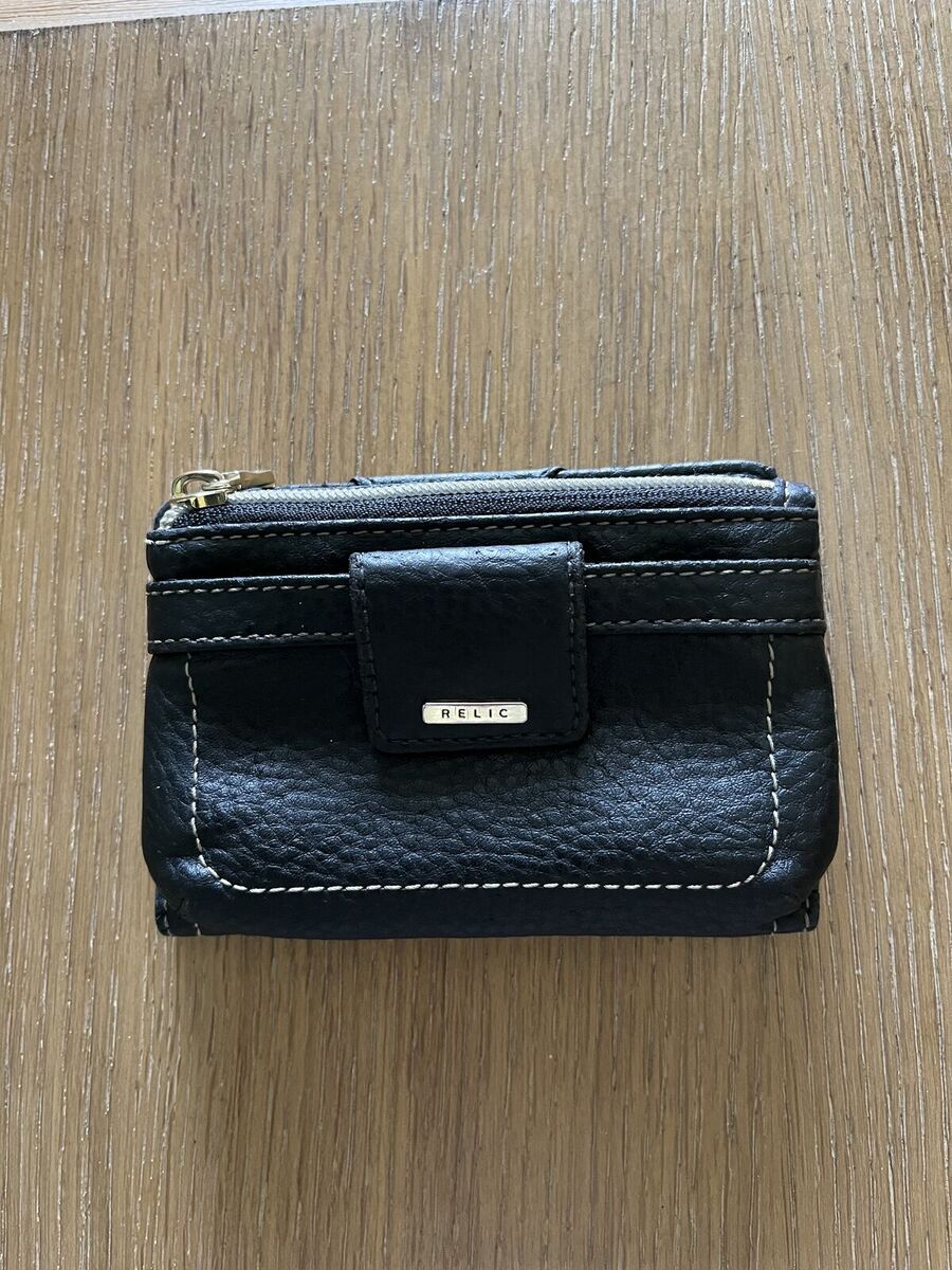 Women's black wallet - 5 1/4 x 3 1/2
