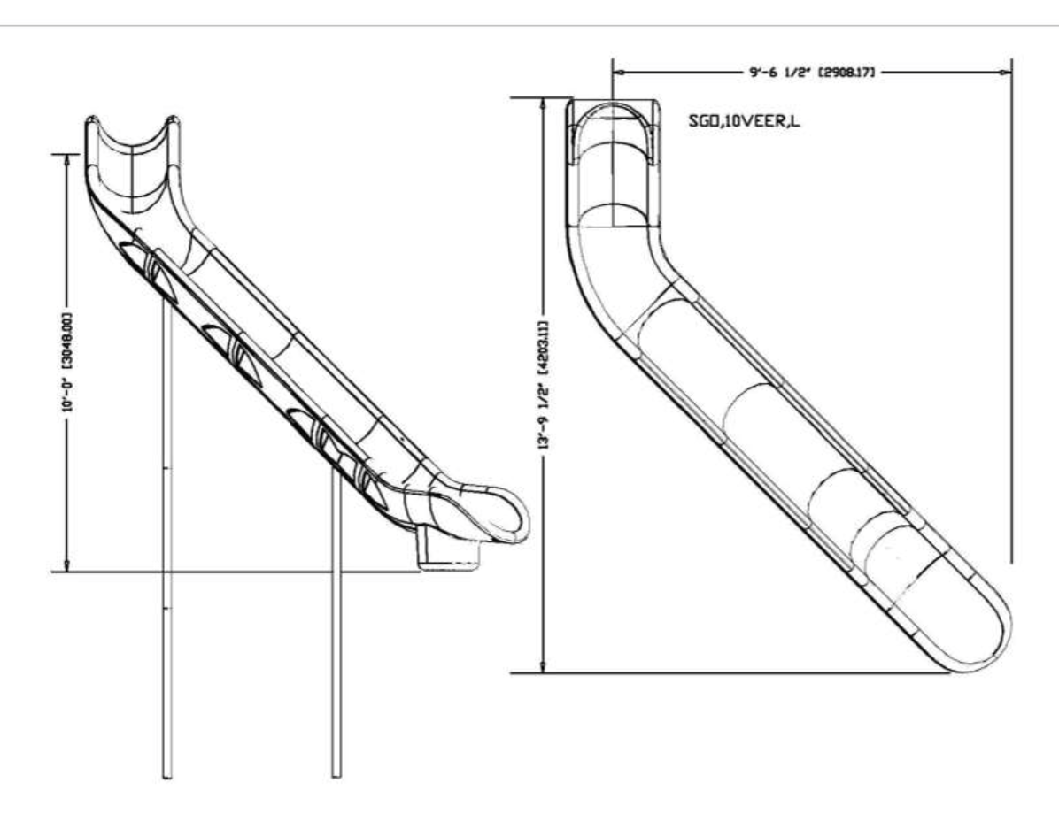 Brand New Commercial Playground Slide – Save $2,100+