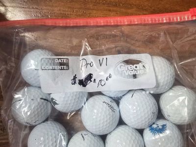 Golf Balls, Titleist ProV1 & Prov1X