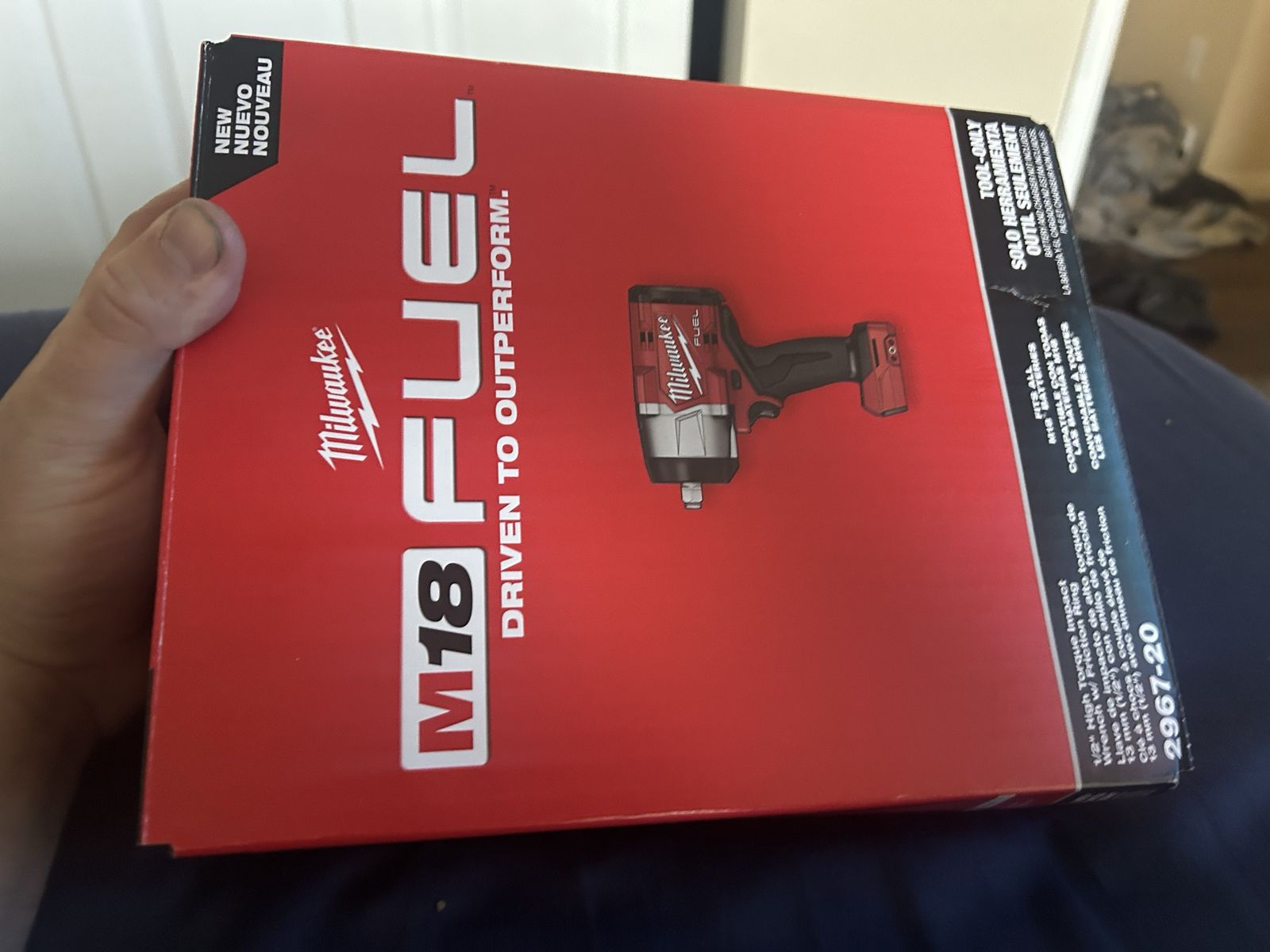 Milwaukee fuel high torque 1/2 impact