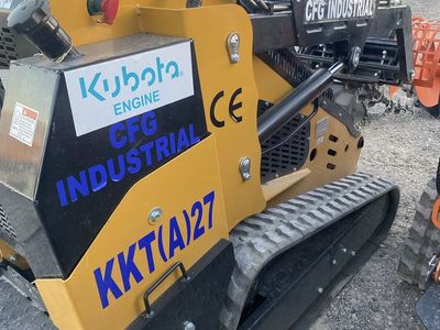 CFG Industrial KKT(A)27 Mini Skid Steer with Kubota Engine - Compact Track Loader