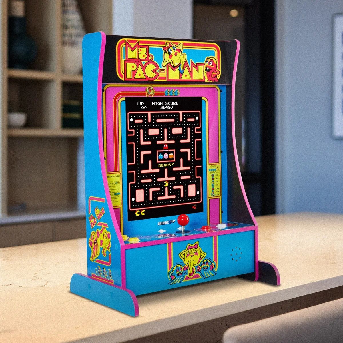 Arcade1Up Ms. PAC-MAN Partycade 12 Games in 1 1872072 #102542