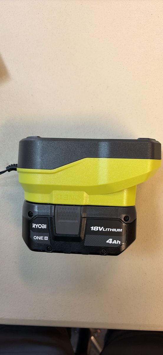 New Ryobi 18v 4ah Battery And Charger
