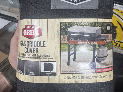 Expert Grill Gas Griddle Cover for Pioneer Portable Gas Griddle - 42"x22"x34"