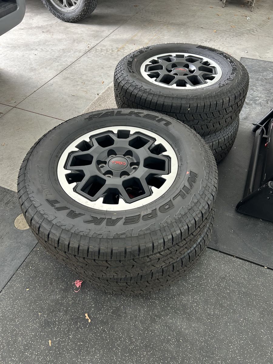 TRD A/T Tires And Wheels