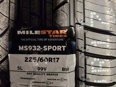 225/60r17 milestar ms932 sport