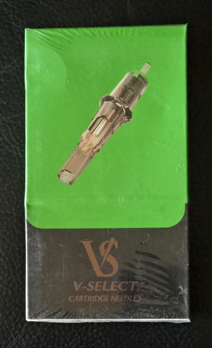 EZ V-Select Cartridge Needles - 20-Pack Sterile Single-Use Only Tattoo Needles