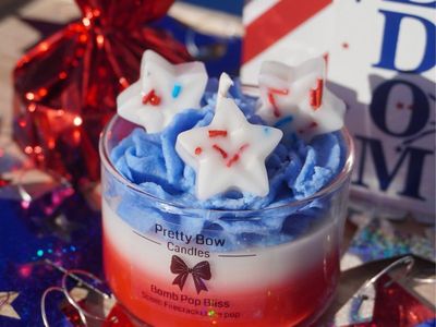 4th of july candle ~ Bomb Pop Bliss