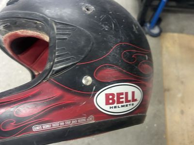 Bike helmets - Used, Good Condition Red bell small , Harley Davison XXL , Dot is on the helmet, triple eight fits teenage boy