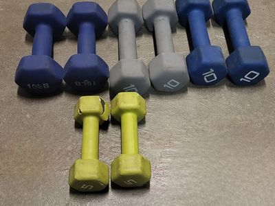 Dumbbells 70 pounds