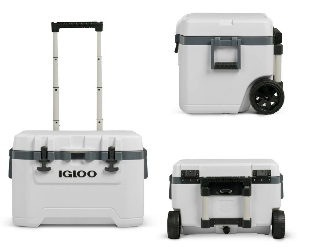 Igloo 52 QT Overland Ice Chest Cooler with Wheels
