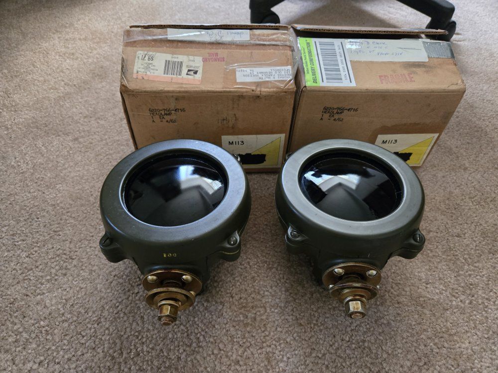 Infrared military night spot lights new