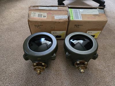 Infrared military night spot lights new