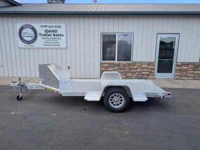 2027 Aluma MC10S-R 51'x11' 5-1/4' Single Place Motorcycle Trailer 2K