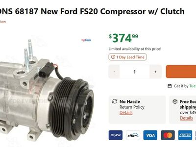 A/C Compressor P/N:68187- NEW Four Seasons