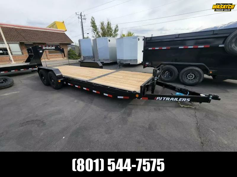 2025 PJ Trailers 22' T6 Flatbed Tilt Deck Trailer