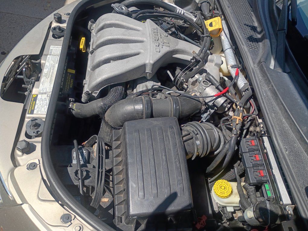2005 Chrysler PT Cruiser ConvertibleGT turbo five speed manual transmission.