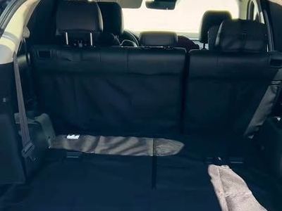 Canvas back rear car liner