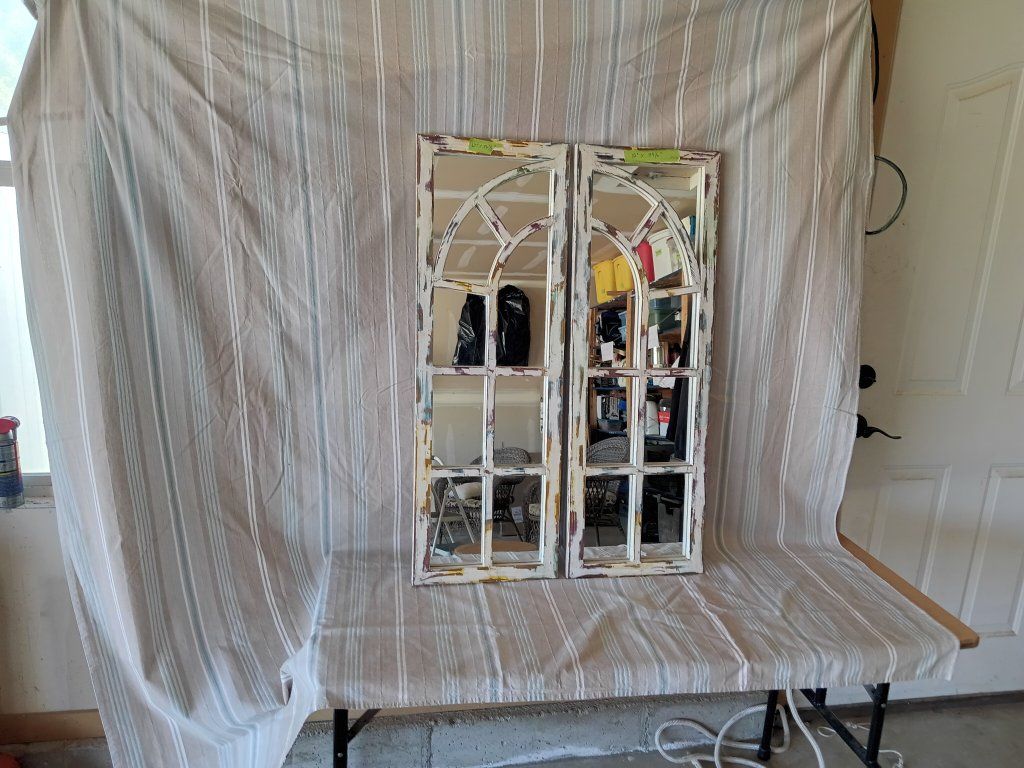 Mirror Wall Hanging Decor. 12" x 34.5". In Excellent Condition. $50.00  Call/Text Mark @ 801-645-2169. Thanks