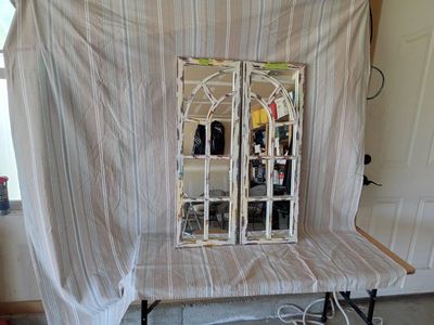 Mirror Wall Hanging Decor. 12" x 34.5". In Excellent Condition. $50.00 Call/Text Mark @ 801-645-2169. Thanks