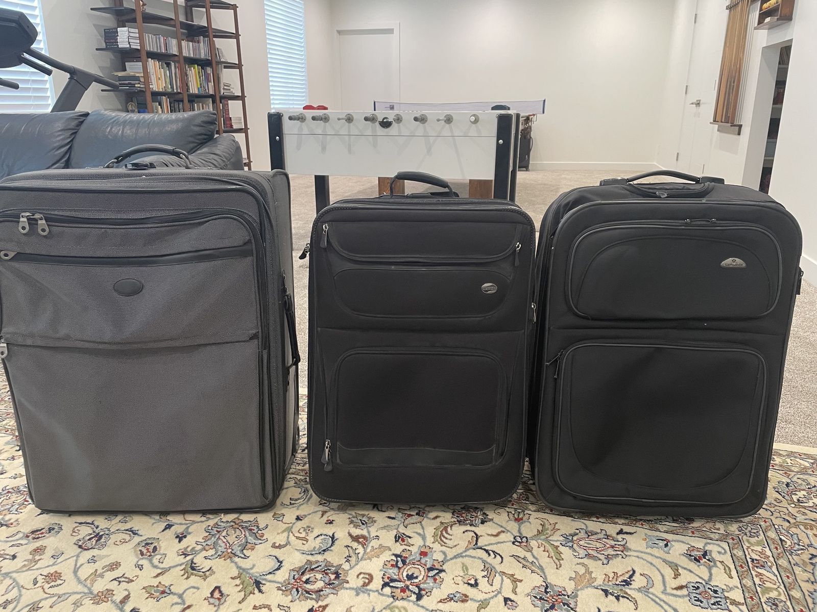 Large Luggage - Samsonite, American Tourister, Pathfinder ($10, $15, and $25)