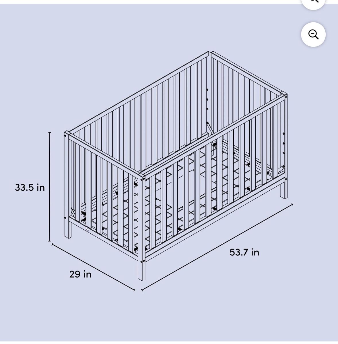 Storkcraft sunset 4-1 crib