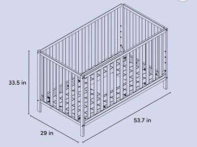 Storkcraft sunset 4-1 crib