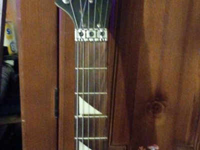 Jeff R Beck electric guitar black