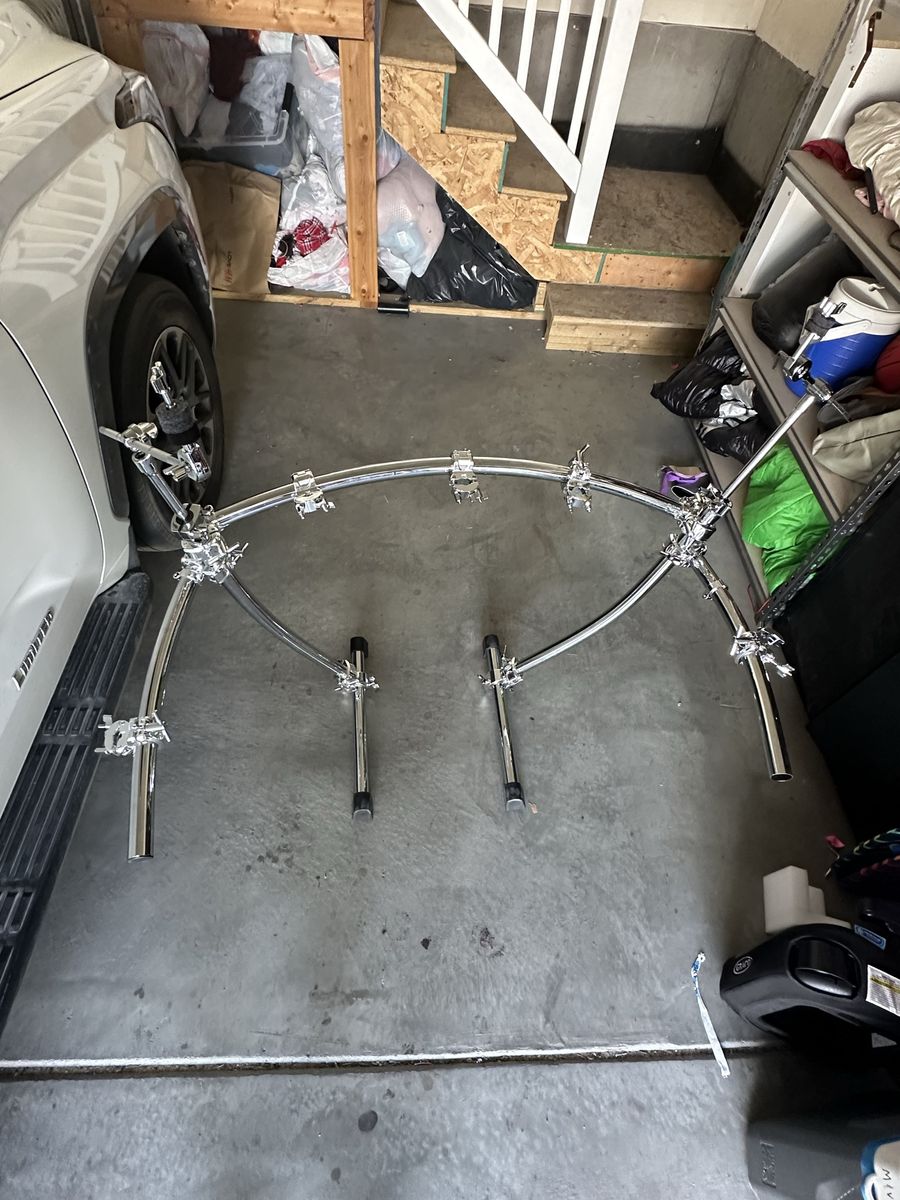 Gibraltar curved drum rack