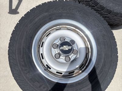 Dunlop Radial Rover Tires & Steel Wheels for Truck/SUV - Set of 4 size 245/75 r16