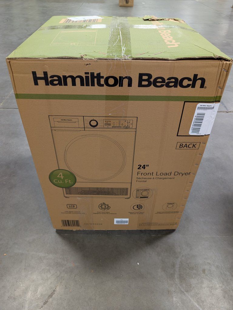 Hamilton Beach Ventless Dryer, 4 cu ft