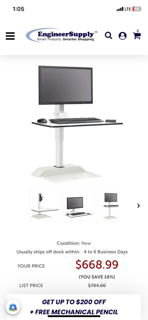 REMOTE CONTROL TOP SIT/ COMPUTER STAND DESK laptop