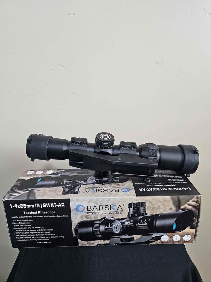 Barska 1-4x28mm IR SWAT-AR Tactical Riflescope