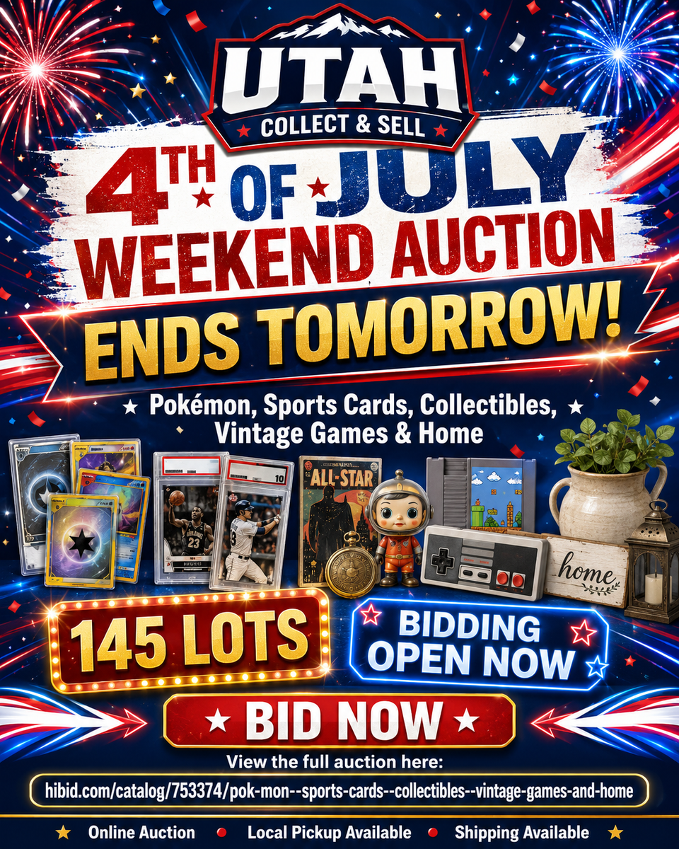July 4th Weekend Auction Ends Tomorrow!