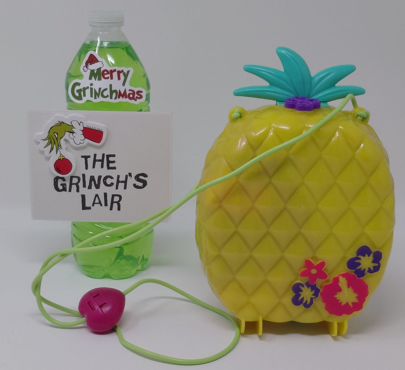 🦛 Polly Pocket Pineapple Wearable Purse Compact | Wild Wearable Fun!