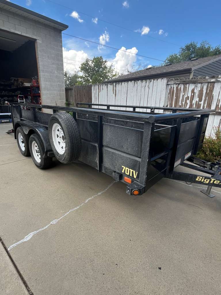 2017 Big Tex 70TV-14BK Utility Trailer (14ft Tandem Axle) - $2,900 OBO