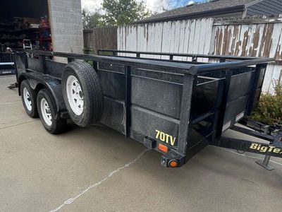 2017 Big Tex 70TV-14BK Utility Trailer (14ft Tandem Axle) - $2,900 OBO
