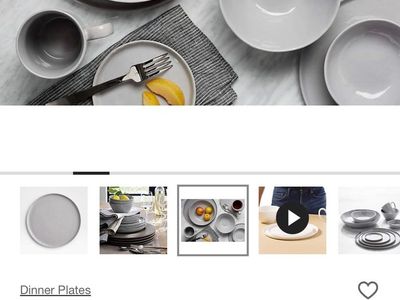 NEW CRATE & BARREL DISHES