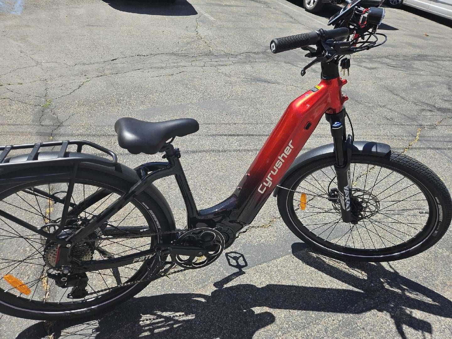 Cyrusher "Path" E-Bike, Red