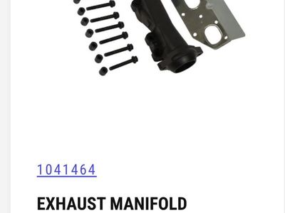 Bd diesel exhaust manifold passenger side only