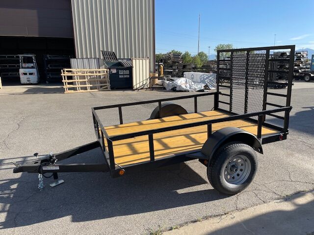 6x8 Utility Trailer w/ Tailgate Ramp