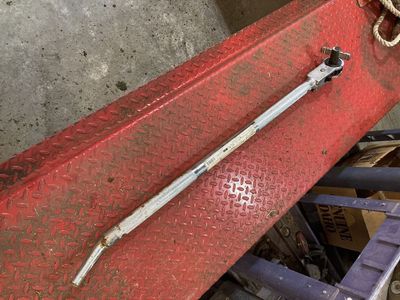 Ratchet strap winch bar