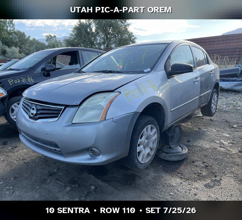 New Arrival - 2010 Nissan Sentra Parts - UTPAP Orem