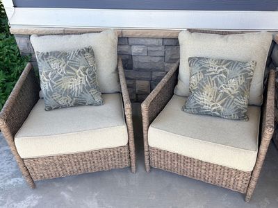 Patio chairs
